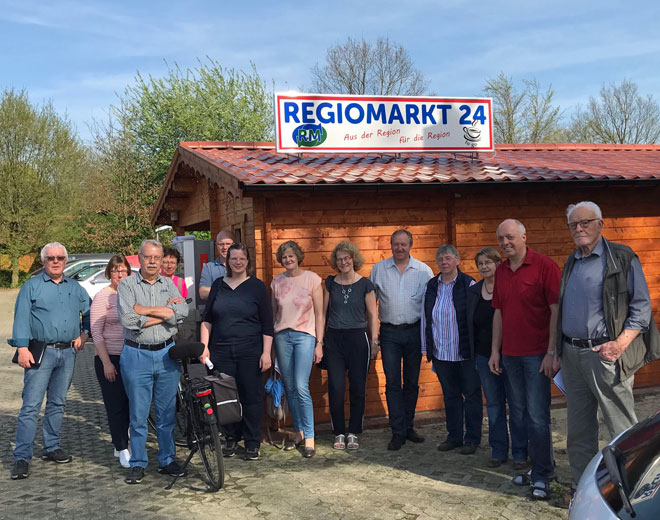Besuch des Dorfladens