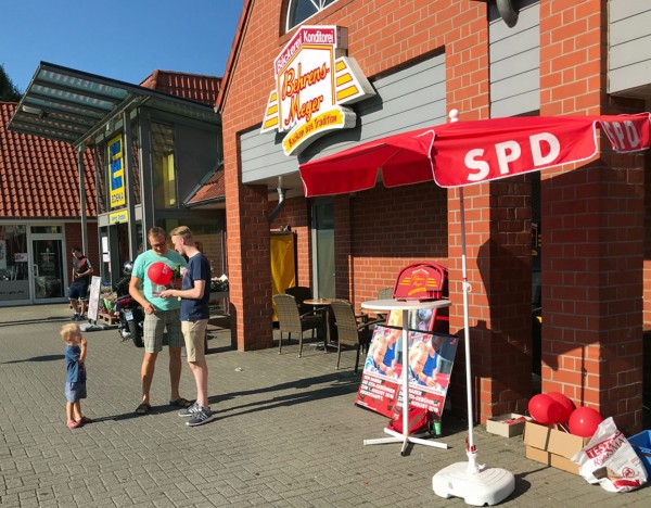 Bild vom Infostand