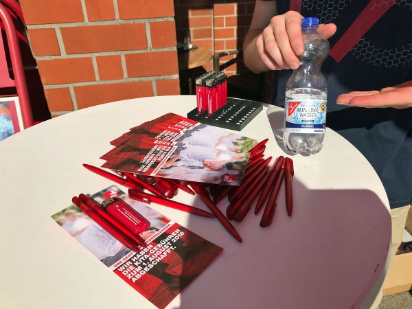 Bild vom Infostand