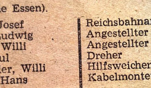 Wahlliste 1948