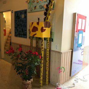 Besuch im Kindergarten Regenbogen