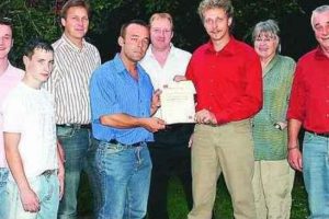 Übergabe Förderpreis