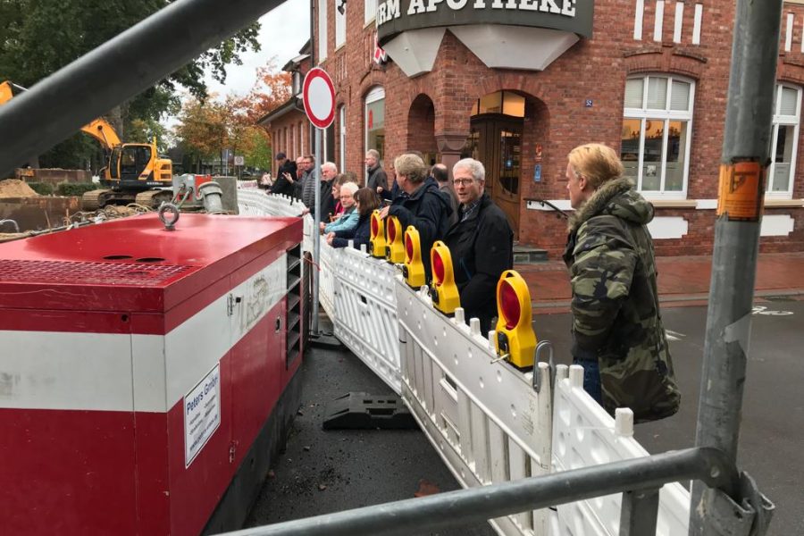 Bild von der Ortsbegehung